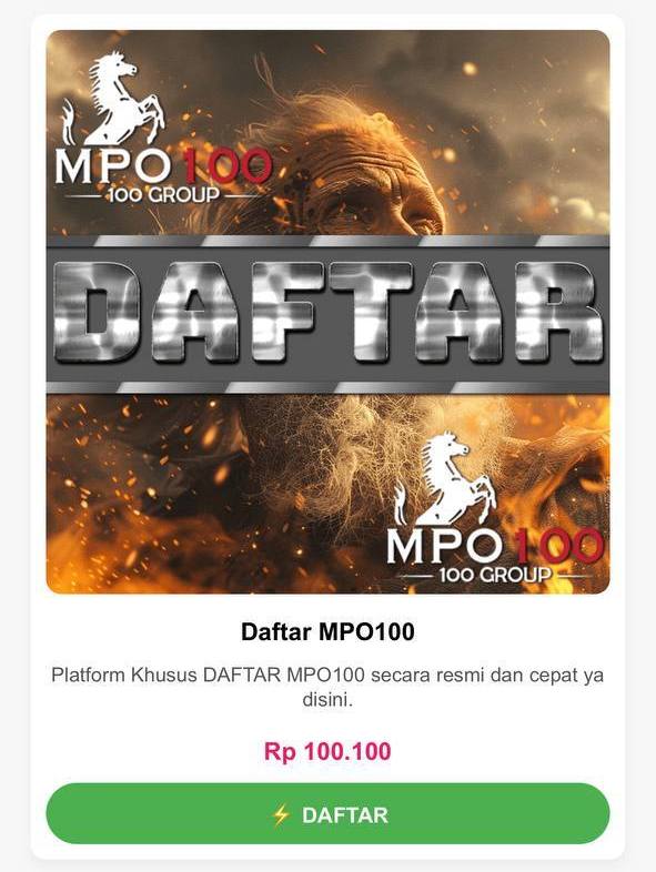DAFTAR MPO100